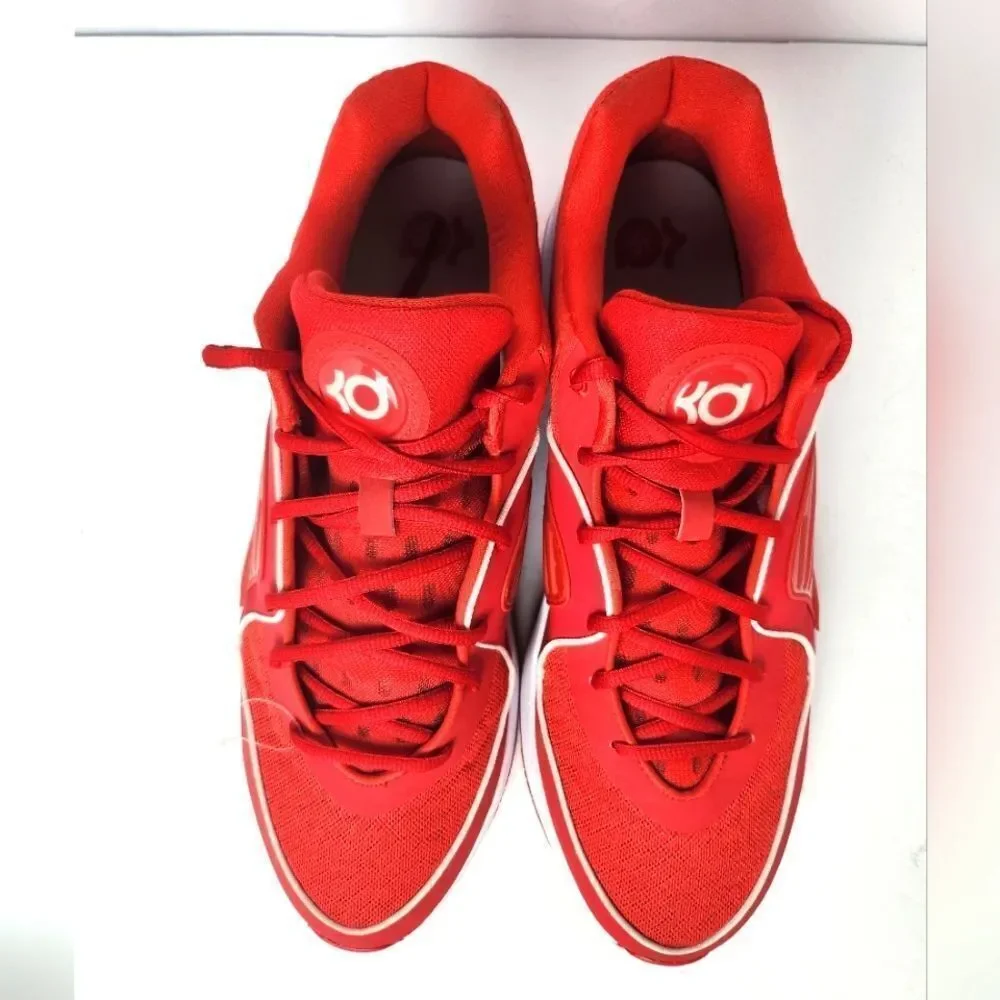 Nike KD16 TB Promo University Red Basketball Shoes FN7091-600 Mens Size 17 New - Picture 3 of 7